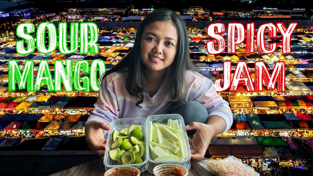 Sour Mango & Spicy Fish Jam in Thailand