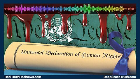 📃 🇺🇸 The UN "Universal Declaration of Human Rights" Has Replaced the US Constitution