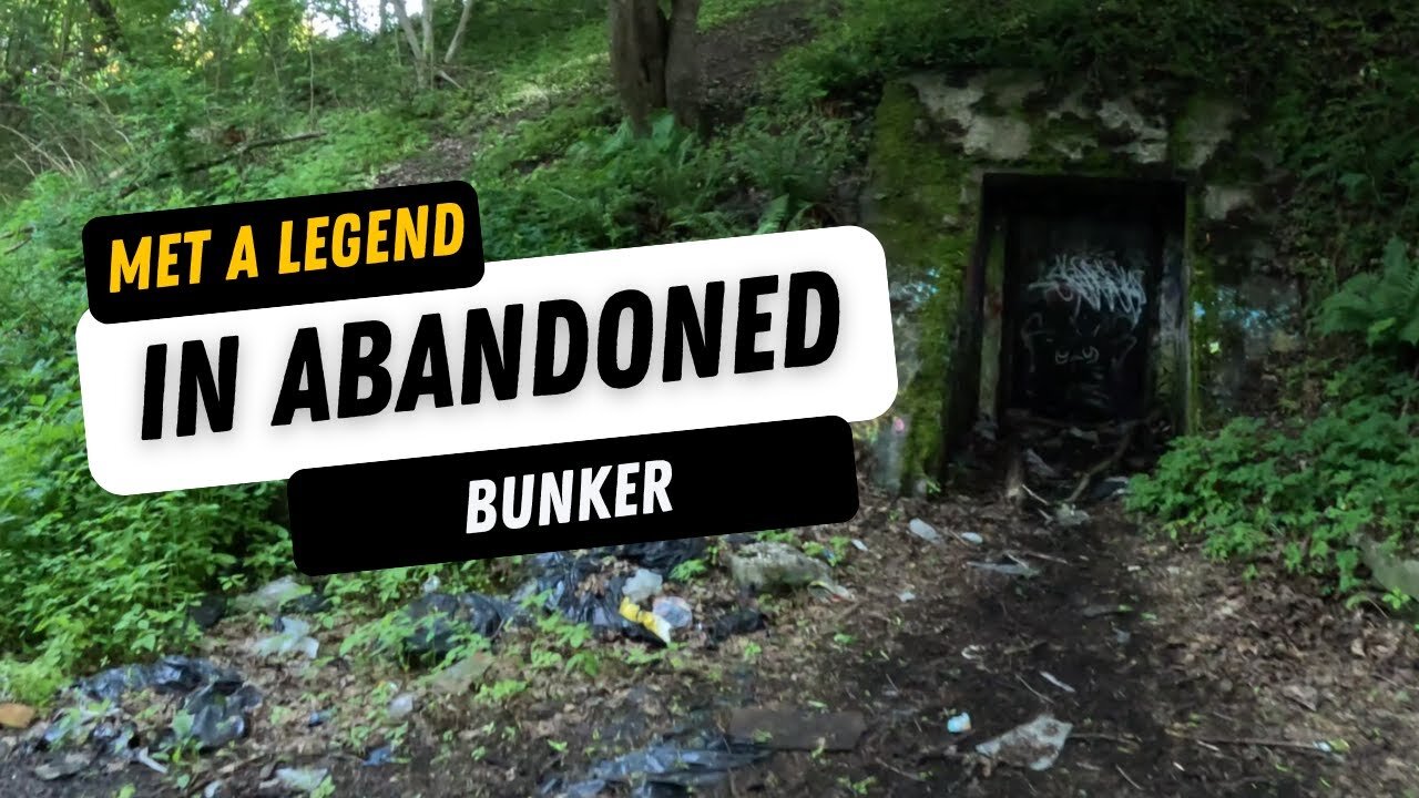 Unexpected company in abandoned bunker