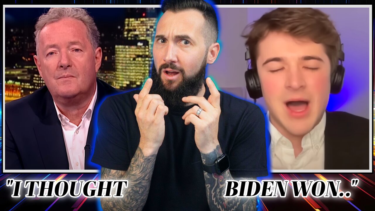 Harry Sisson On Piers Morgan Struggles To Explain Why He Thinks Biden Won The Debate