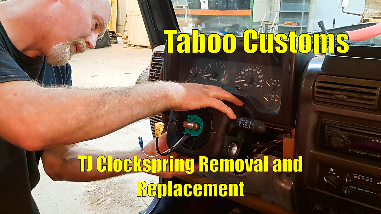 Jeep TJ Clock Spring Replacement and Where They Fail