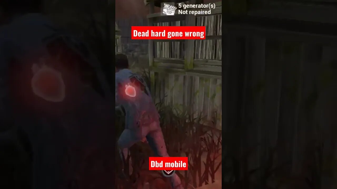 poor david #dbd #dbdmobile #horrorgaming #davidking #deadhard #killer #sange
