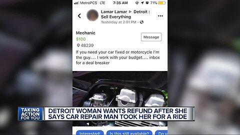 A good deal turns into a dud and leaves Detroit woman with a car repair nightmare