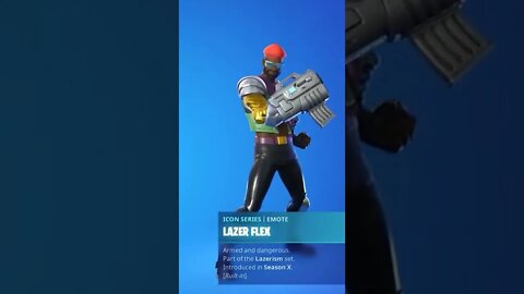 Fortnite Lazer Flex Emote #Fortnite #Shorts