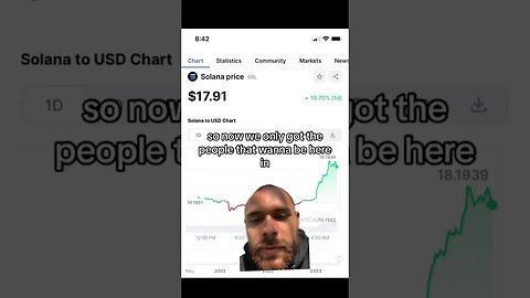 They didn’t believe #solana #crypto #degenmedia