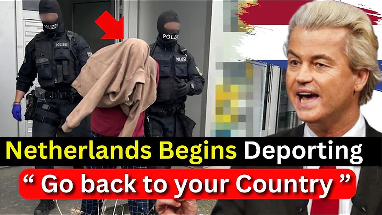 Breaking: Netherlands New Zero Asylum - Geert Wilders - Migrants To Be Heading Home!