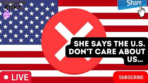 Q SAYS THE US DON'T GIVE A F ABOUT US! CHAOTIC SAYS THE US IS THE GREATEST COUNTRY IN THE WORLD!