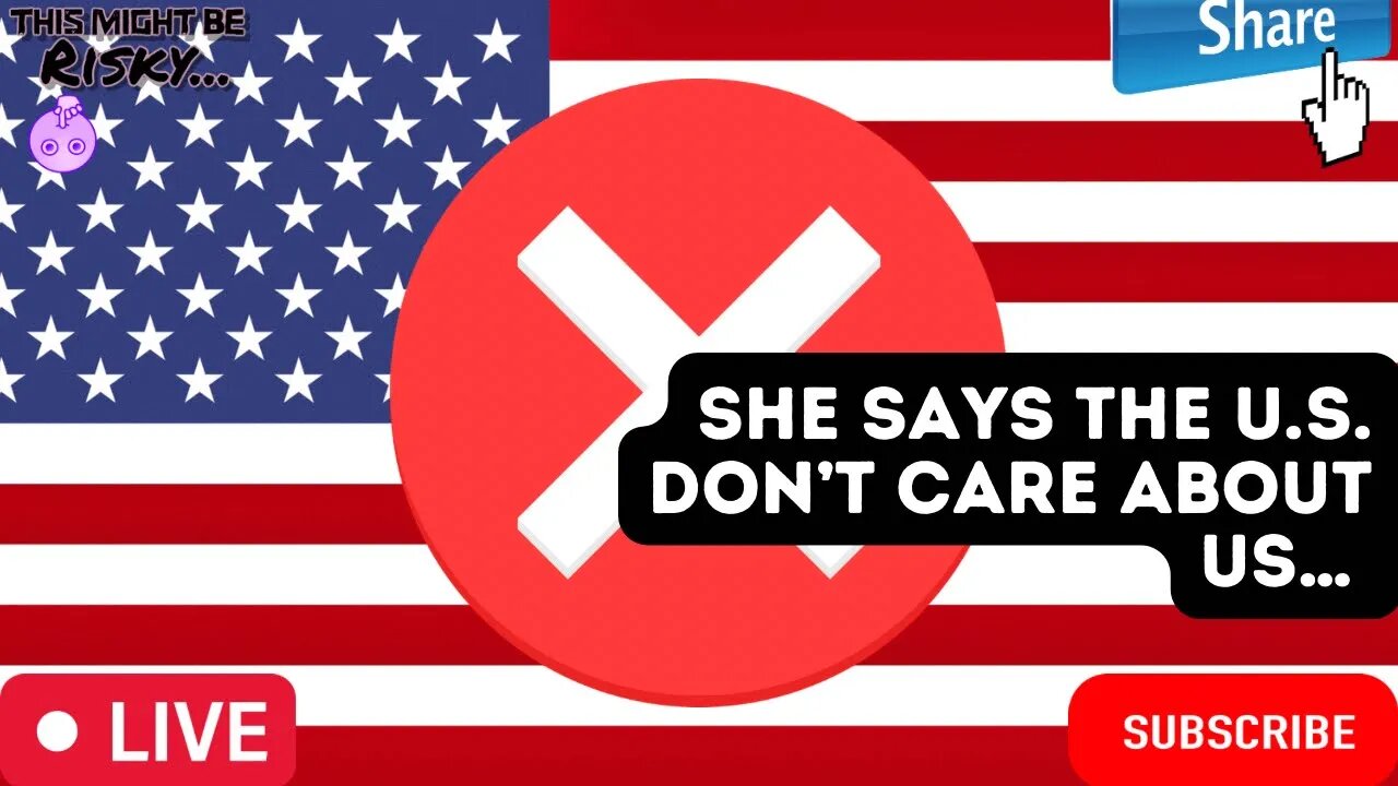 Q SAYS THE US DON'T GIVE A F ABOUT US! CHAOTIC SAYS THE US IS THE GREATEST COUNTRY IN THE WORLD!