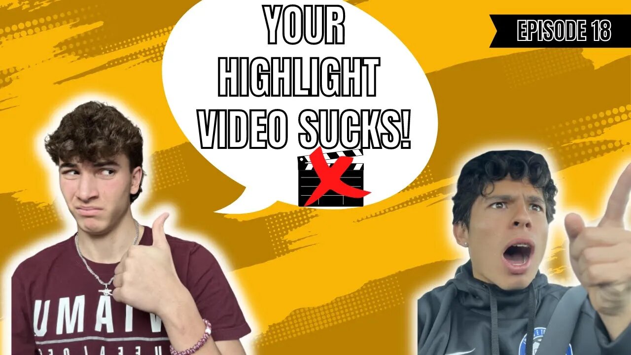 Reviewing a Center Attacking Mid/Winger's Highlight Video | Your Highlight Video Sucks Ep. 18