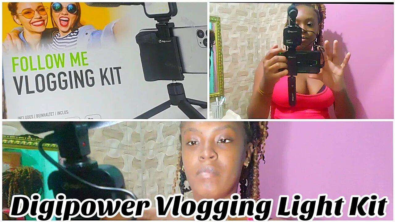 Digipower Vlogging Light Kit Unboxing and Test