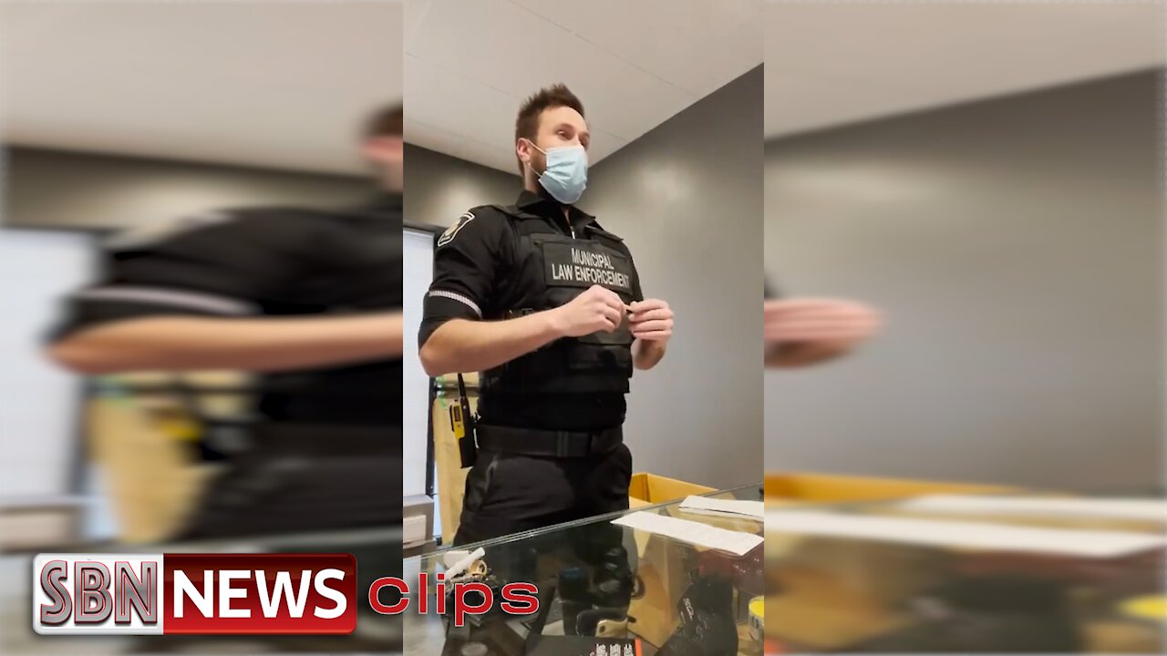 Bylaw Officer reluctantly issues ticket for not enforcing V-Passport - 4979