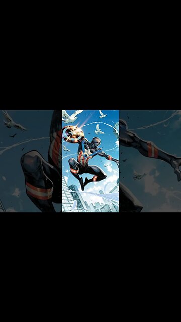 El Homenaje De Miles Morales Al Capitán América #spiderverse