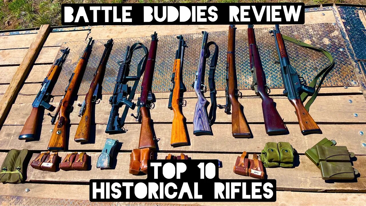 Shooting the Top 10 Historical Rifles