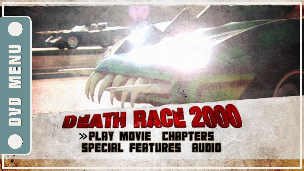 Death Race 2000 - DVD Menu