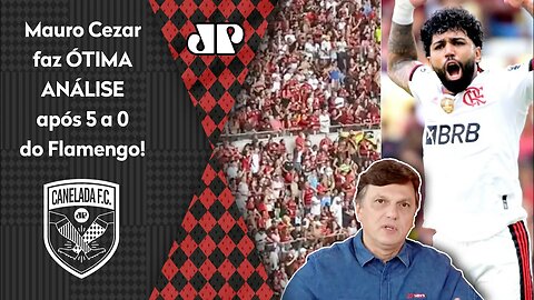 "NÃO DÁ, gente! O Flamengo tem um TIME CARÍSSIMO para..." Mauro Cezar faz ÓTIMA ANÁLISE após 5 a 0!