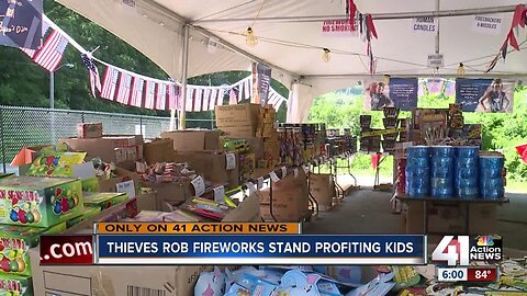 KCK fireworks stand benefiting youth robbed overnight