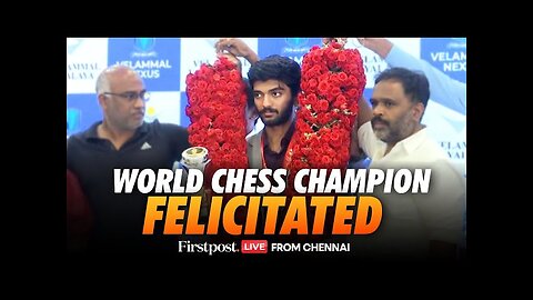 Exclusive: World Champion Gukesh Felicitated Upon Arrival In Chennai |First Sports With Rupha Ramani