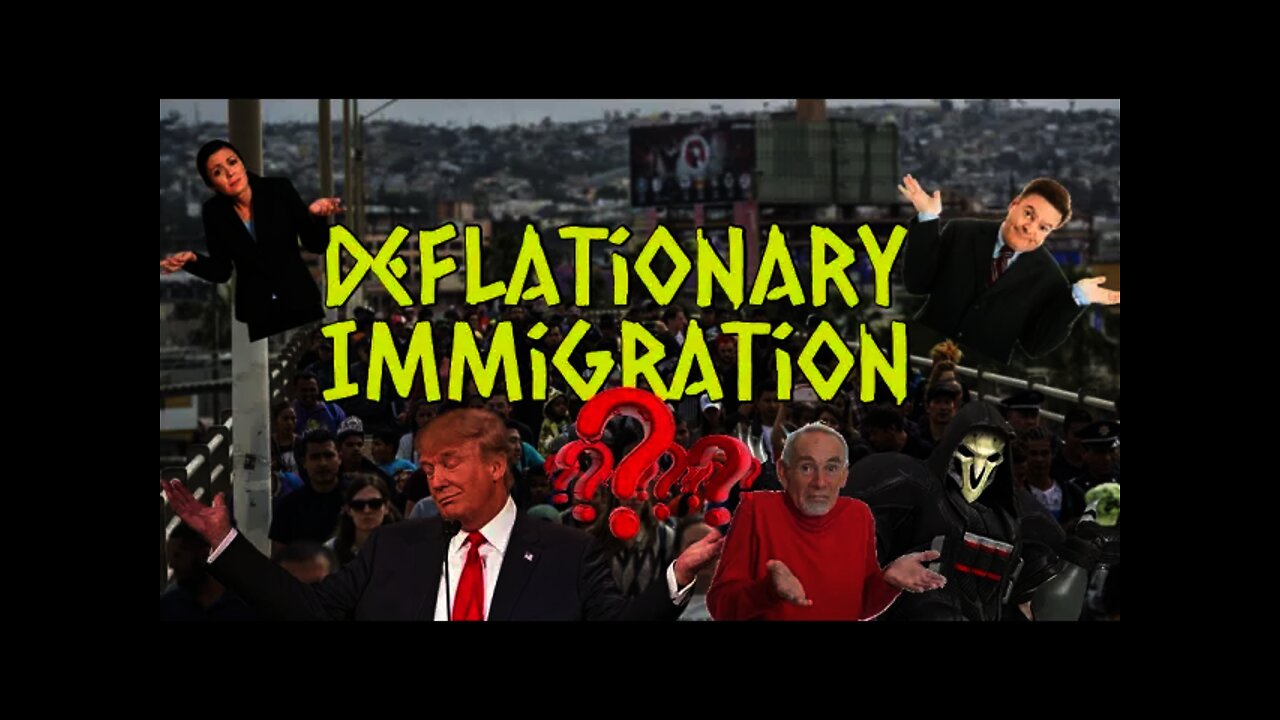 Immigration decrease inflation though BBB