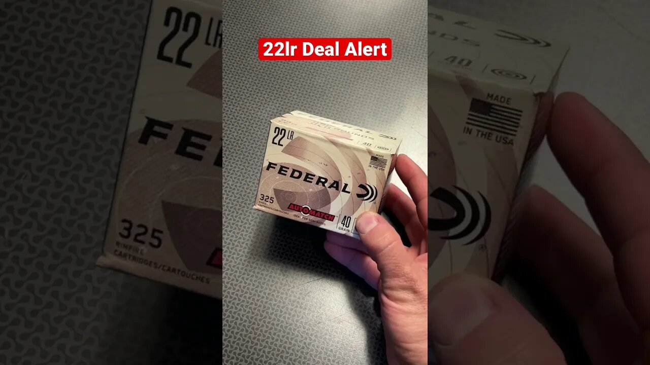22lr Deal Alert 🚨