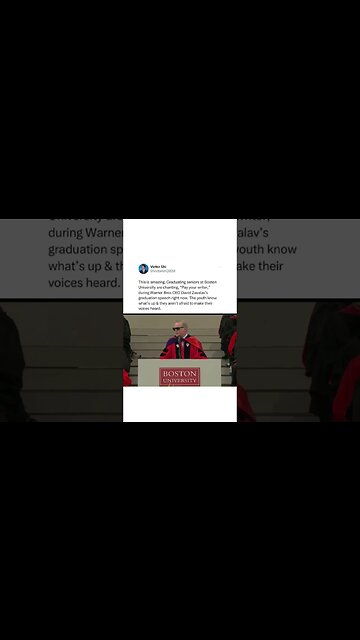 BU Graduates Protest David Zaslav