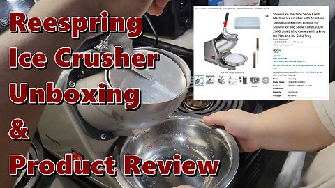 Reespring Ice Crusher - Product Unboxing & Review | Wavy Scott Dayz