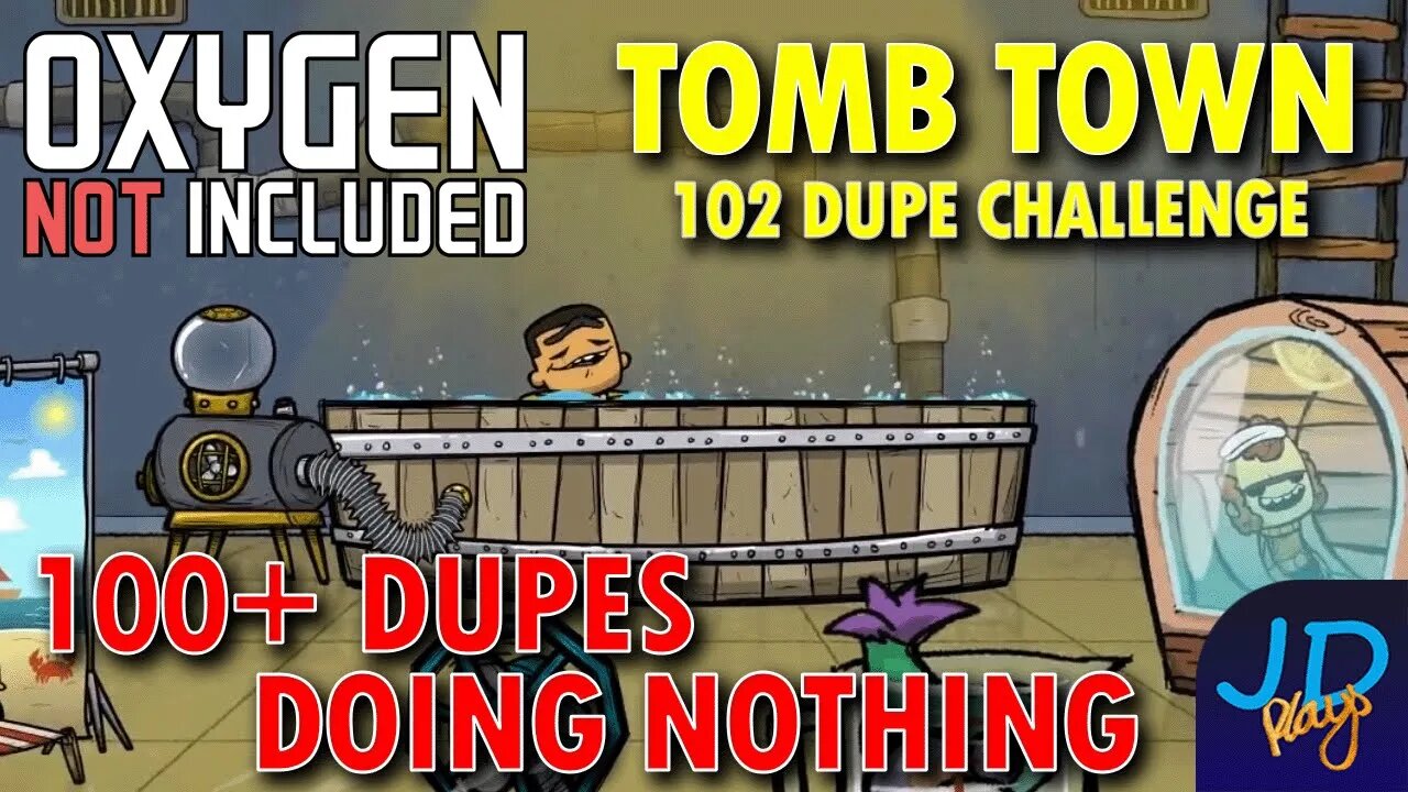 102 Dupes & Nothing gets Done! ⚰️ Ep 4 💀 Oxygen Not Included 🪦 Survival Guide, Challenge