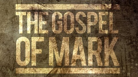 Bible study on the Gospel of Mark "Such is the kingdom of God" - (ch10 pt1)