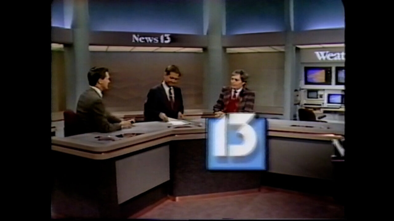 December 24, 1987 - WLOS Asheville Christmas Eve Newscast