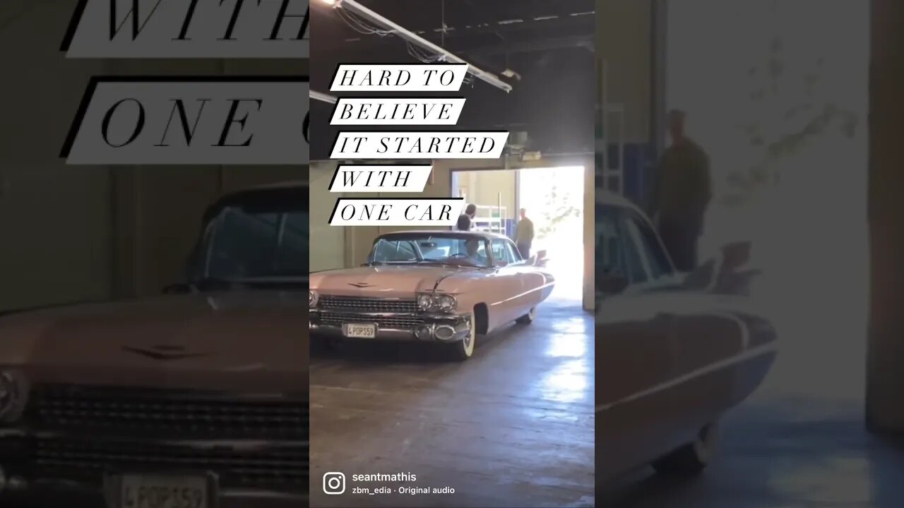 Inherited 1959 Cadillac turned into a car museum with more than 60 cars