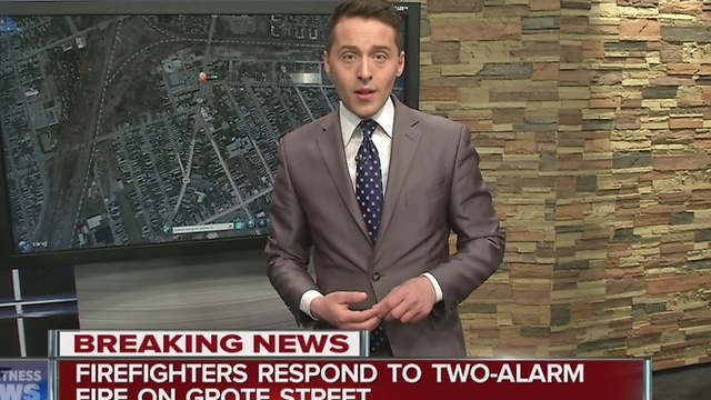 2 alarm fire breaks out in Black Rock