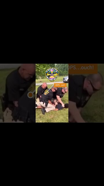 When you notice it #oops #police #blueonblue #lightning #shocking #funny #accident #trending #taser