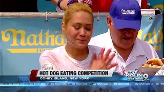 Tucson's Lesco places second in hot dog competition