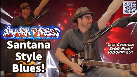 Santana Style Blues Instrumental on The BeatSeat!