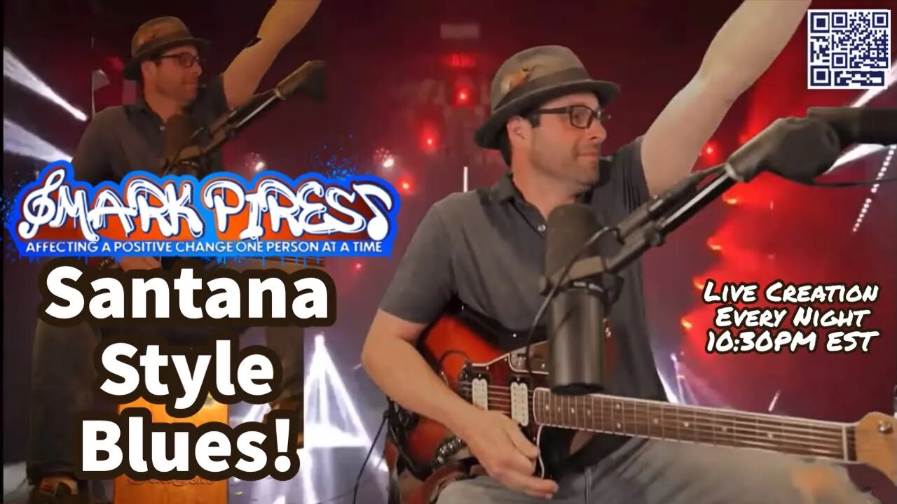 Santana Style Blues Instrumental on The BeatSeat!