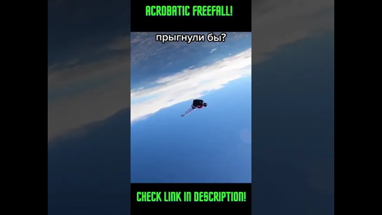 Acrobatic Freefall!: #Shorts #Acrobatic #Freefall #Free Fall #viral #trending