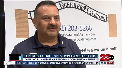 Hundreds attend business conference and expo in Bakersfield