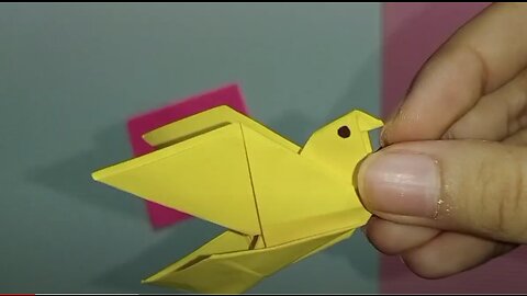 easy way to make origami sparrows