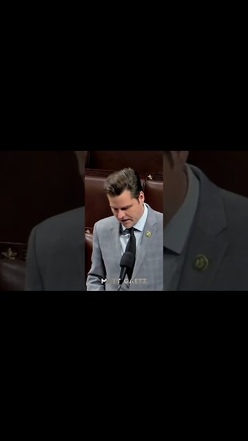 Matt Gaetz, Syria And Iraq Are The Two Countries On...