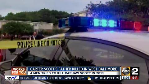 Father of Carter Scott murdered in W. Baltimore