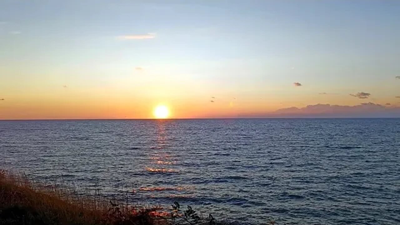 Lake Erie Sunset after the Rains Subsided ~ September 12, 2023