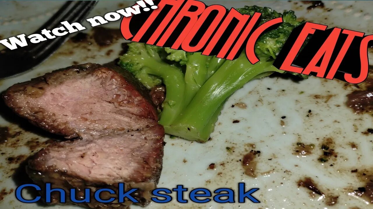 Chuck steak & broccoli mukbang
