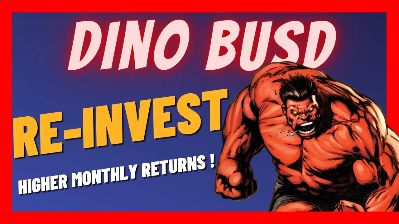 DINO BUSD Miner Update & Withdraw 💥 My 30 Days Strategy