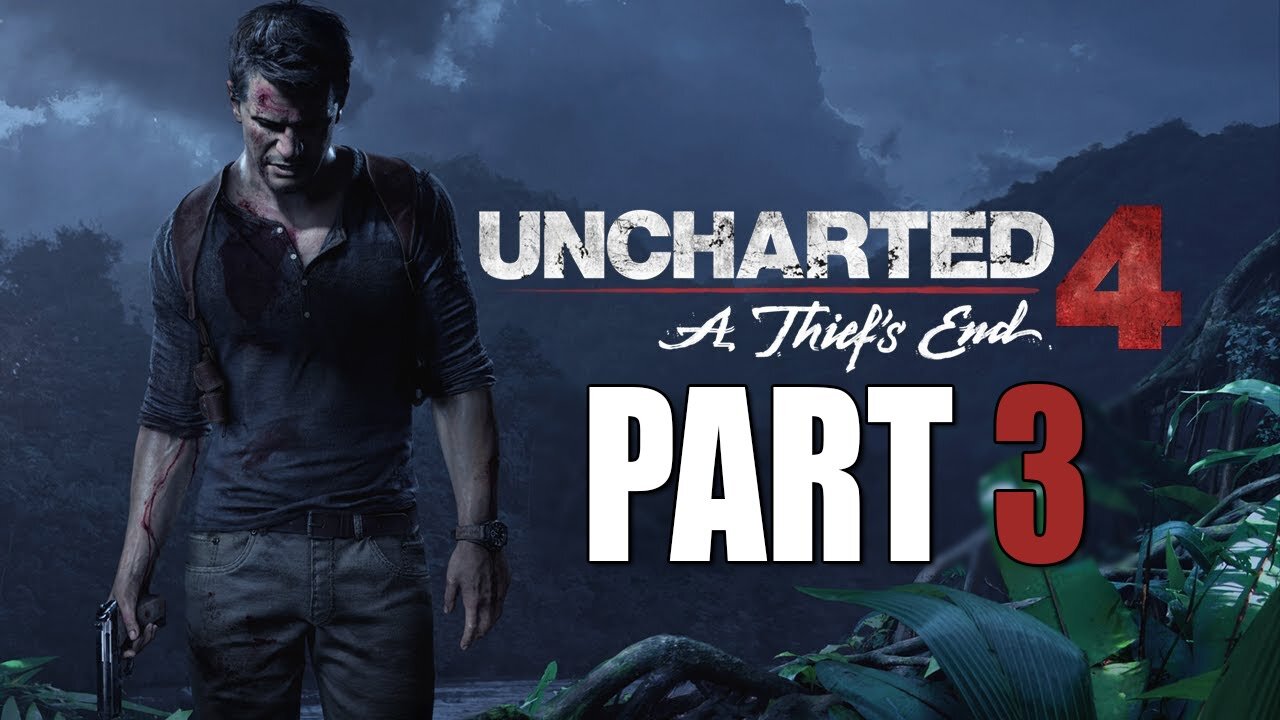 Scuba Diving in Uncharted 4 A Thief's End Walkthrough Gameplay Part 3 (PS4)