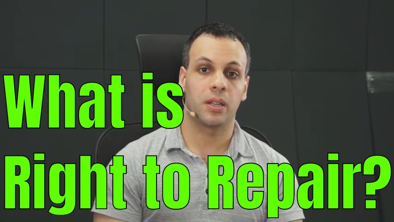 Louis Rossmann: Right to Repair explained