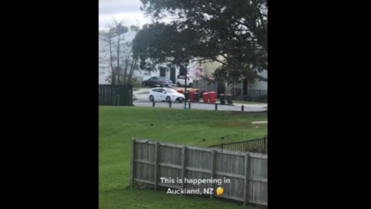 NZ, Auckland: Pop-Up "Vaccination" Center