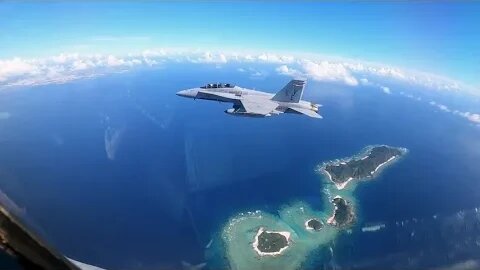 Incredible Aerial Maneuvers U S Marines w Marine Fighter Attack Squadron 115 on mission NE 23 2