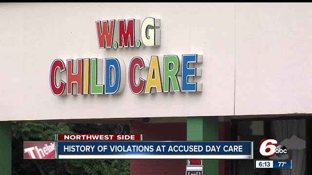 State inspectors find history of violations at Indy day care