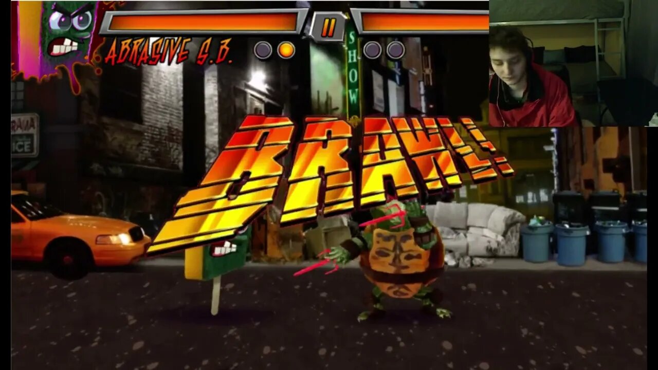 Raphael VS Abrasive SpongeBob In A Nickelodeon Super Brawl 3 Just Got Real Battle With Commentary