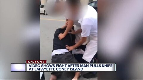 Four arrested after federal agents stop fight at Lafayette Coney Island that led to broken window