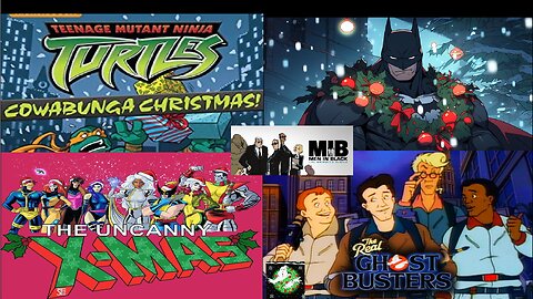 Action Toon X-Mas: He-Man, Batman, Ninja Turtles, Ghostbusters, Space Ghost